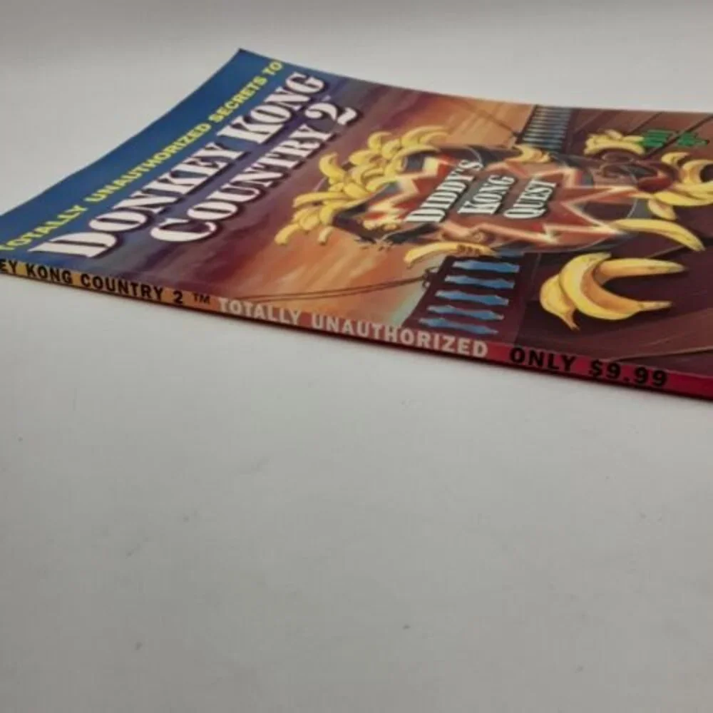 Brady Games Totally Unauthorized Secrets To Donkey Kong Country 2 Strategy Guide